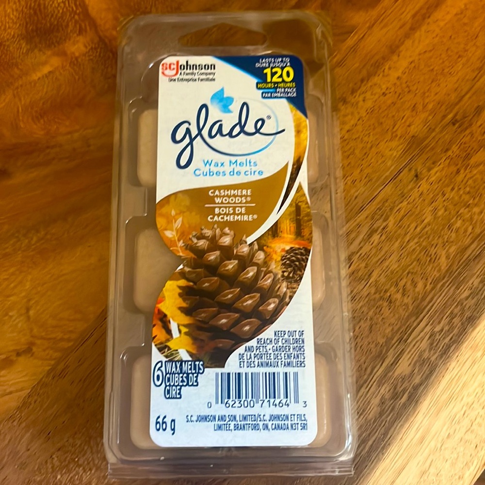 ❤️ADD ON❤️ Glade • Wax Melts • Cashmere Woods
